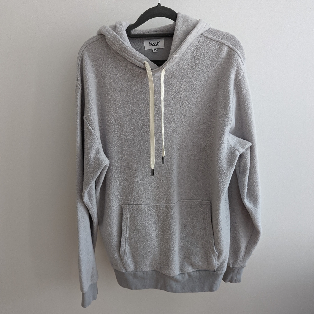 Feat Gray Pullover Sweater Size M